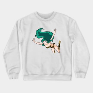 Urusei Yatsura Lum (Lamù) Illustration Crewneck Sweatshirt